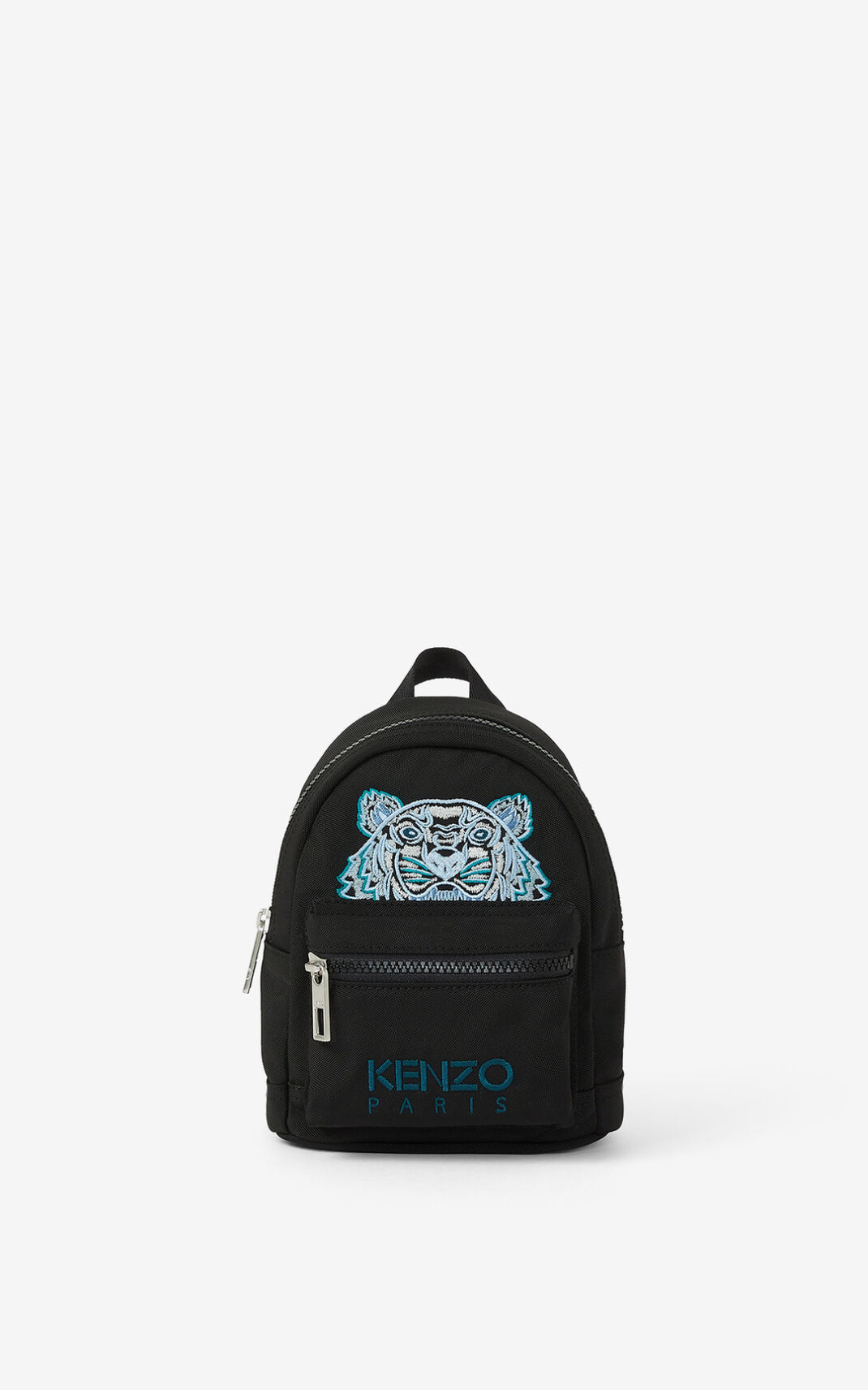 Kenzo Mini καμβας Kampus Tiger σακίδια γυναικεια μαυρα | GR373763